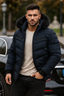 Herren Winterjacke mit Kapuze (Warm & Stilvoll)