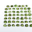 48 Stück Grüner Peridot – 12,90 ct