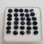 30 Stück Blaue Saphire – 13,25 ct