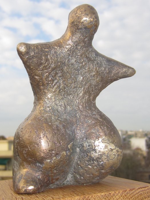 Bronzskulptur – Rolf Neubert „Sconosciuto“ – 18×10×9 cm (Edition 10)