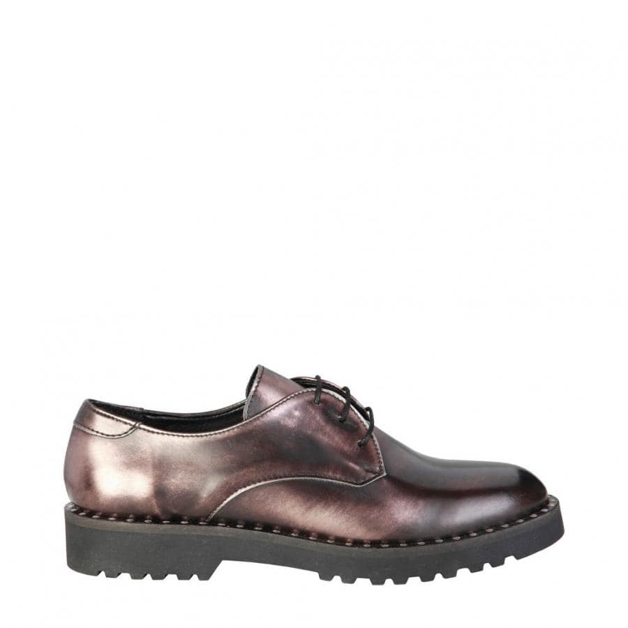 Ana Lublin Christel – Damen Derby-Schuhe, Metallic Gunmetal Hauptbild