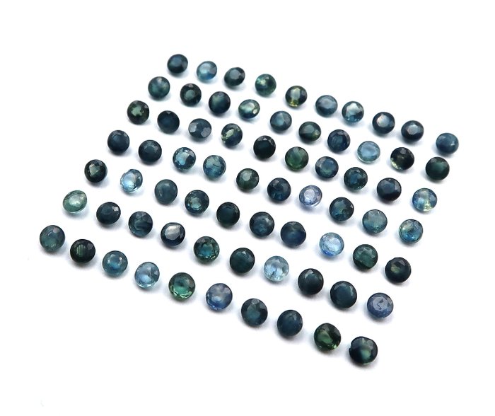 70 Stück Natürliche Saphire – 8,55 ct Hauptbild