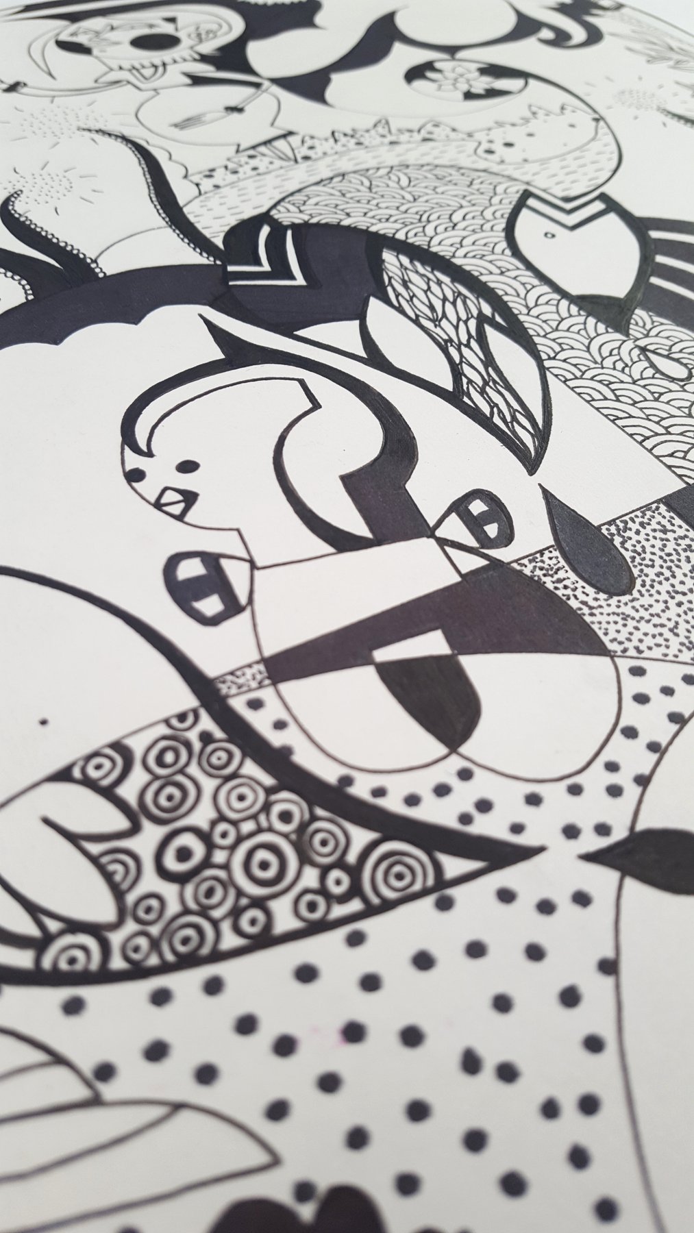 Original Illustration – Leon Sparkes & Deborah Brogden „Oxygen“ – 41,5×28,5 cm