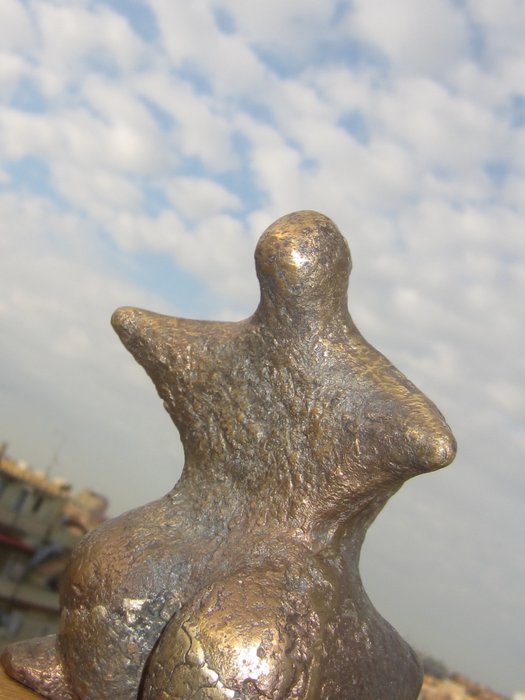 Bronzskulptur – Rolf Neubert „Sconosciuto“ – 18×10×9 cm (Edition 10)