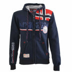 Herren Kapuzenpullover Blau – GEOGRAPHICAL NORWAY