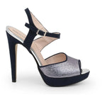 Arnaldo Toscani 1218010 – Damen Sandalen, Blau mit Glitzer