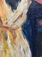 Original Ölgemälde – Claude Goument „Séduction“ – 41×27 cm