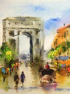 Original Ölgemälde – Alfred Anioł „Paris“ 40×50cm