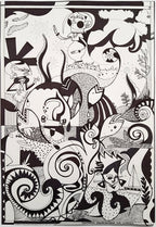 Original Illustration – Leon Sparkes & Deborah Brogden „Oxygen“ – 41,5×28,5 cm