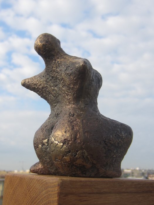 Bronzskulptur – Rolf Neubert „Sconosciuto“ – 18×10×9 cm (Edition 10)