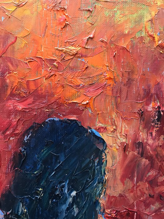 Original Ölgemälde – Claude Goument „Séduction“ – 41×27 cm