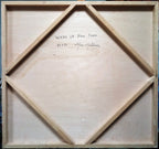 Original Ölbild auf Holzplatte – Muz Martínez „Wake Up New York“ – 80×85 cm