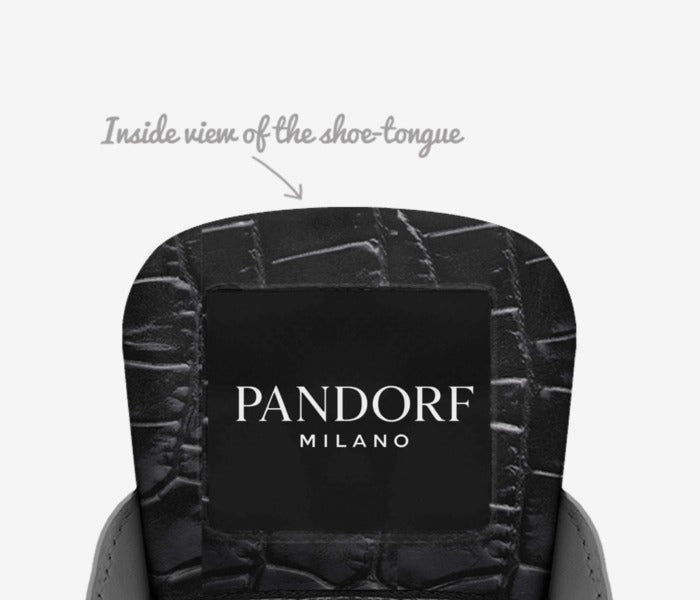 Pandorf Milano™ – Herren-Sneaker aus Leder mit Alligator-Prägung