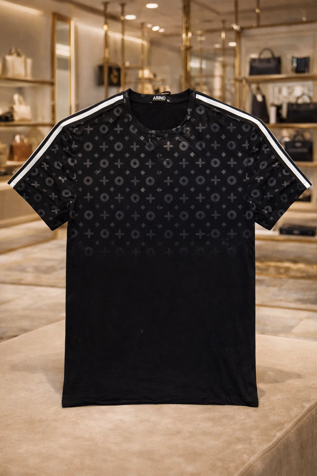 ARINO Herren Sport T-Shirt – Schwarz Zweitbild