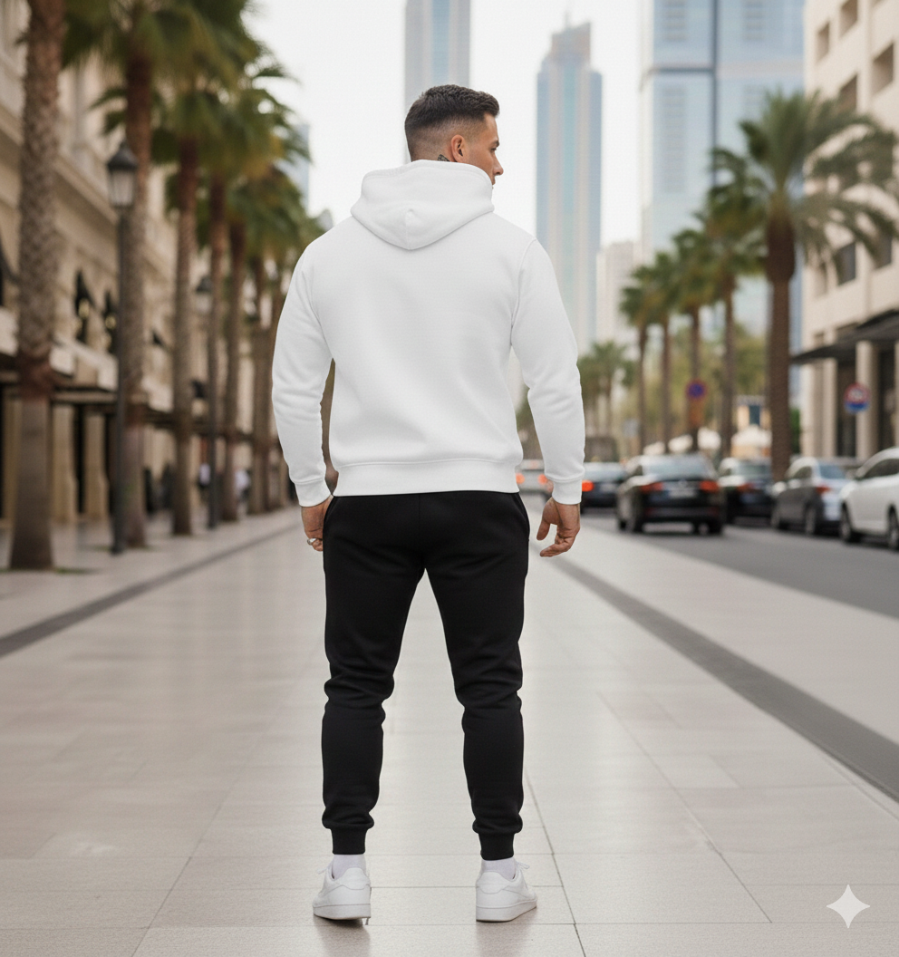 Exklusiver NORWAY Hoodie – Premium-Stickerei auf Bestellung Zweitbild