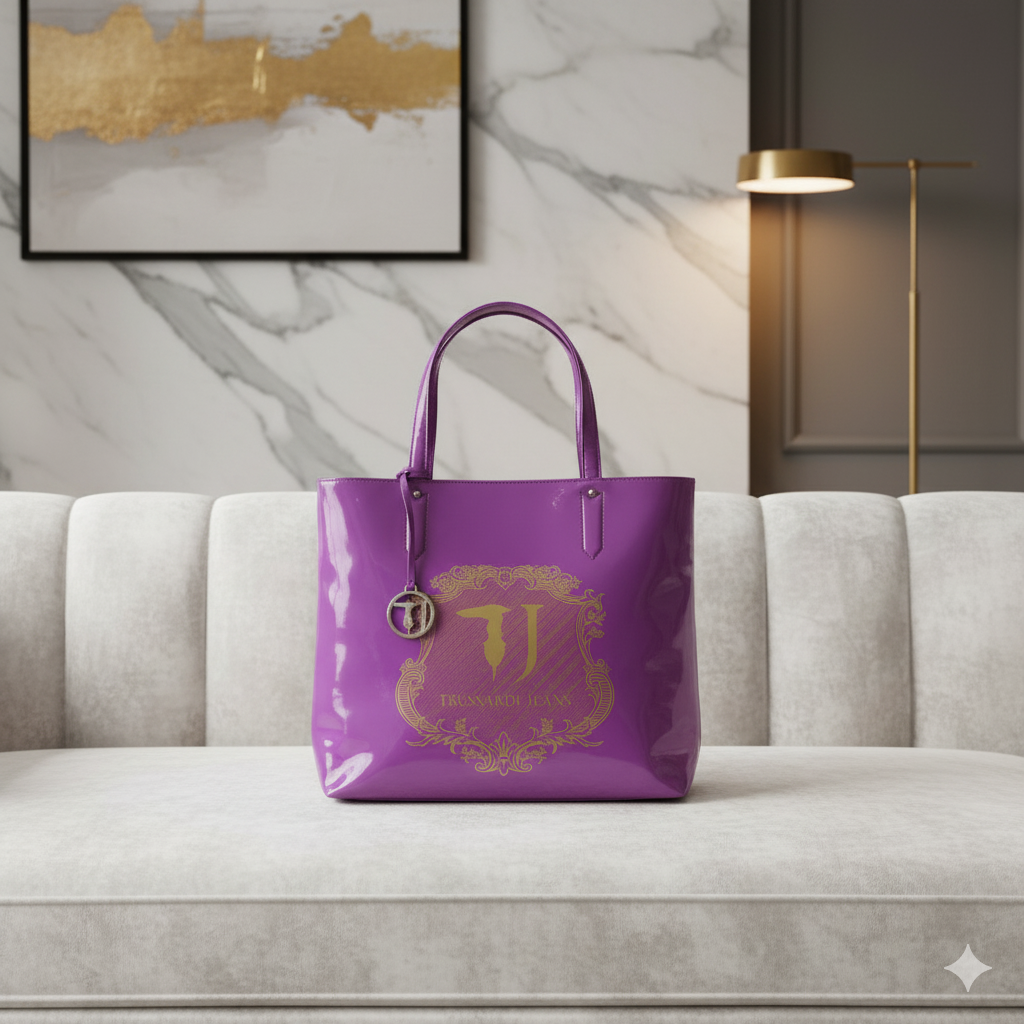 Trussardi Damen Handtasche Violet