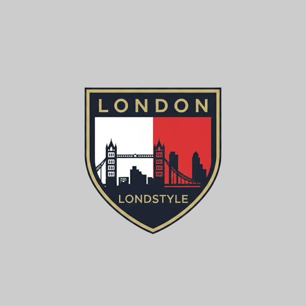Herren Hoodie mit London-Logo "LONDSTYLE"