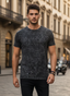 Herren T-Shirt – BLACK BEACH Washed Style