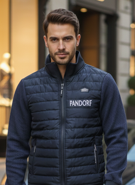 Herren Übergangsjacke mit Strickärmeln - Pandorf