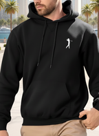 Herren-Kapuzensweatshirt mit gesticktem Golf-Logo