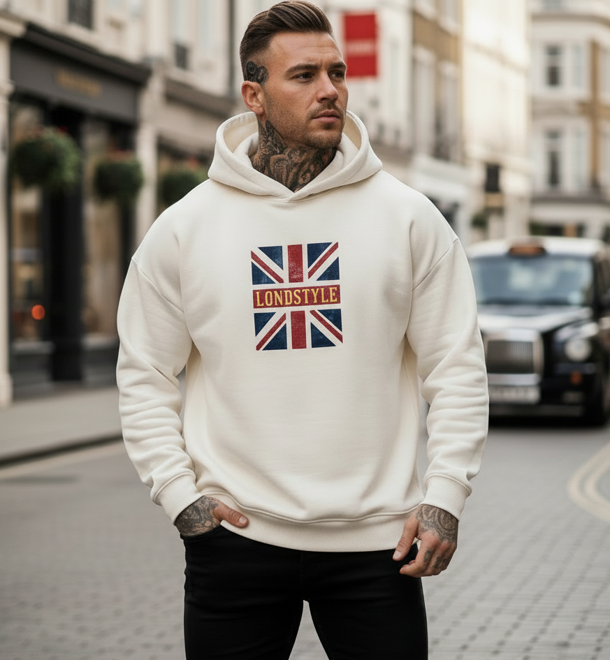 Herren Hoodie "London Flag Edition"