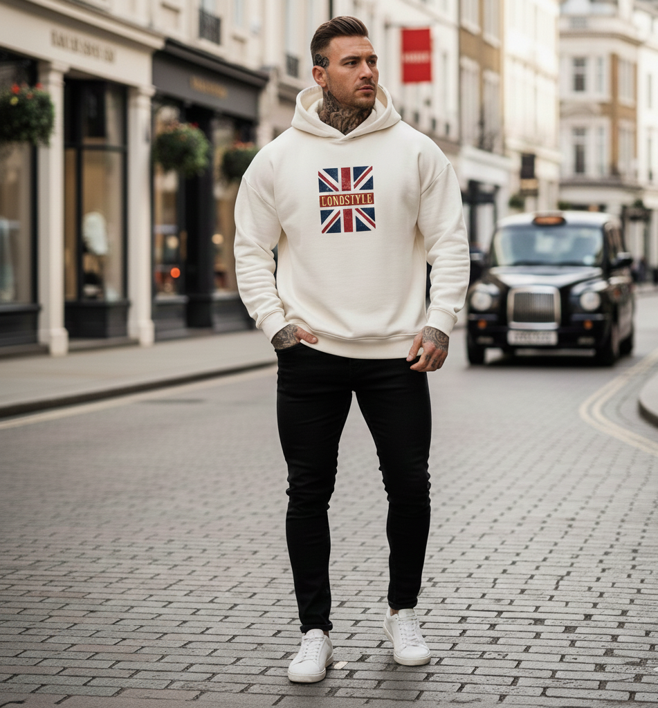 Herren Hoodie "London Flag Edition"