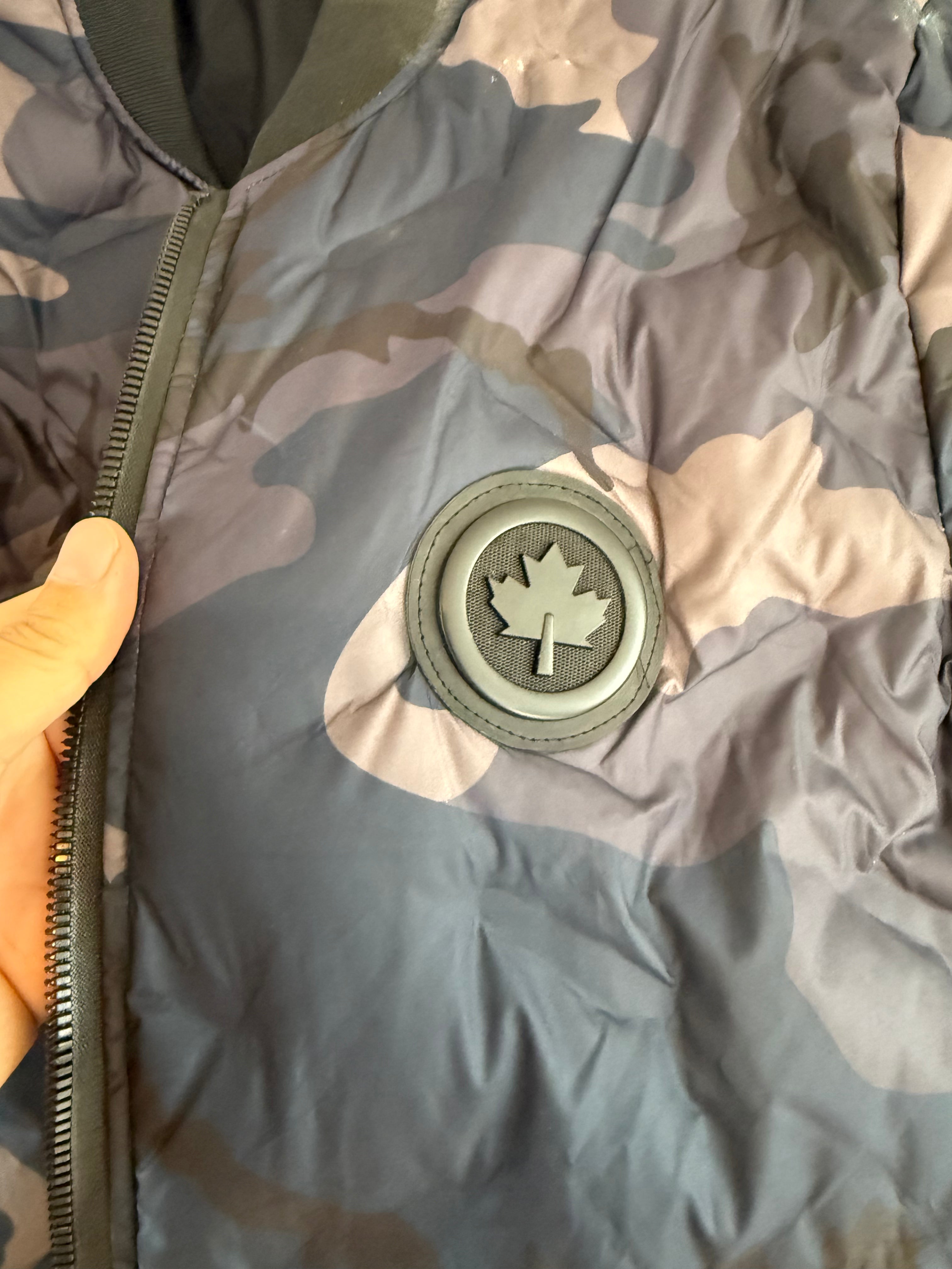 Herren Übergangsjacke – Wendbare Camouflage-Jacke