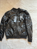 Herren Bomberjacke – No.1 Style (Schwarz)