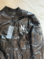 Herren Bomberjacke – No.1 Style (Schwarz)