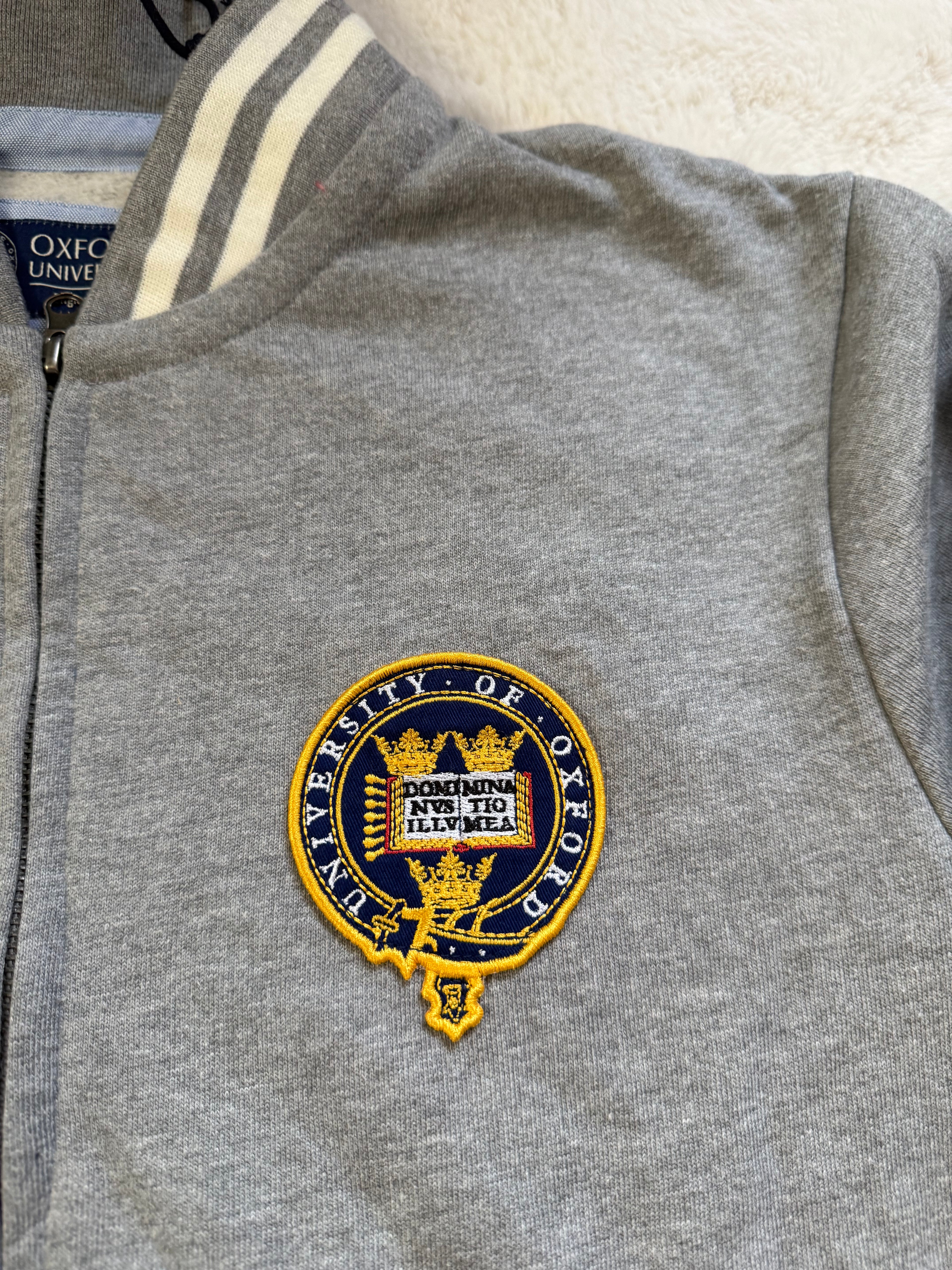 Herren Sweatshirtjacke Oxford University