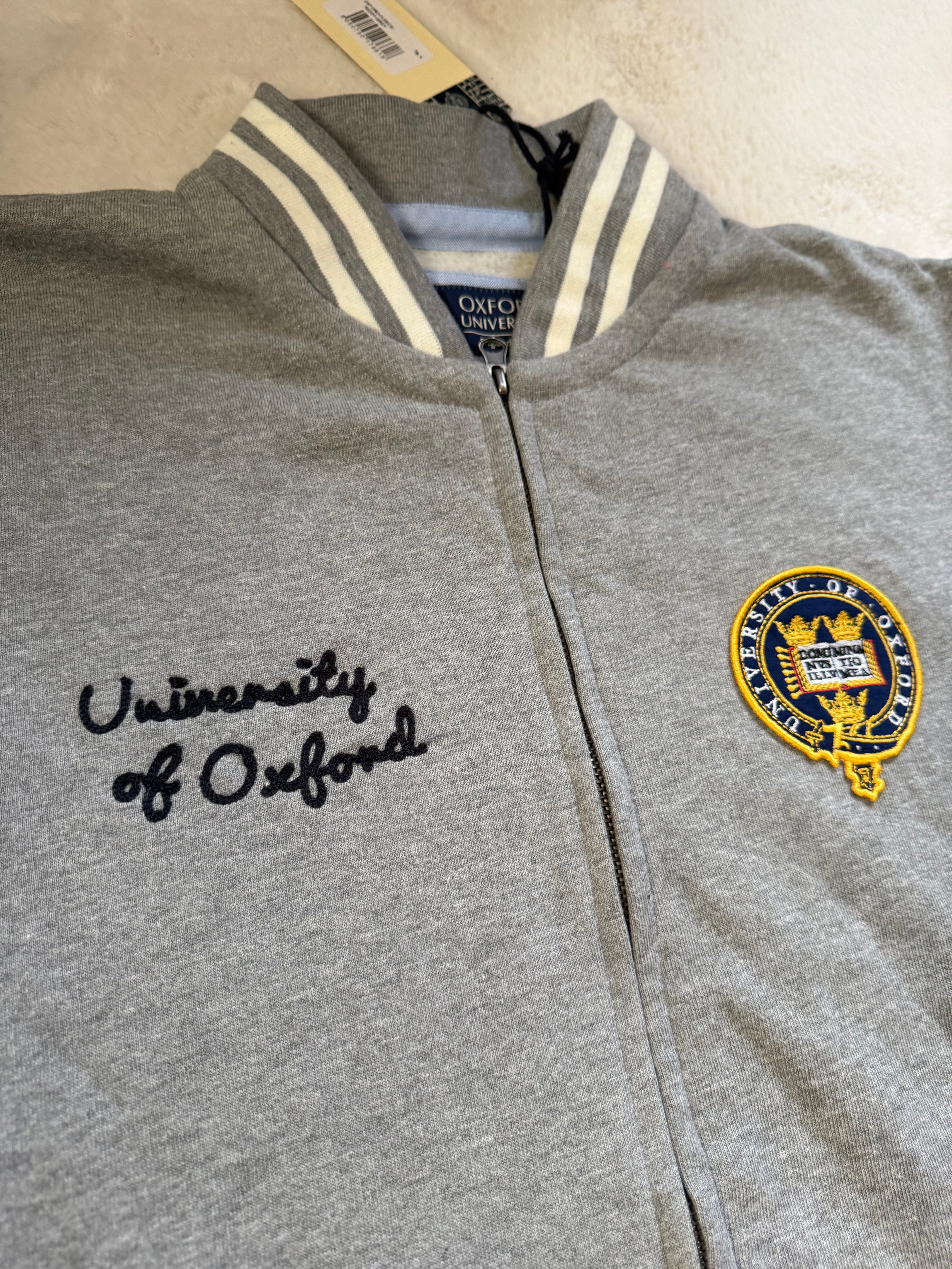 Herren Sweatshirtjacke Oxford University