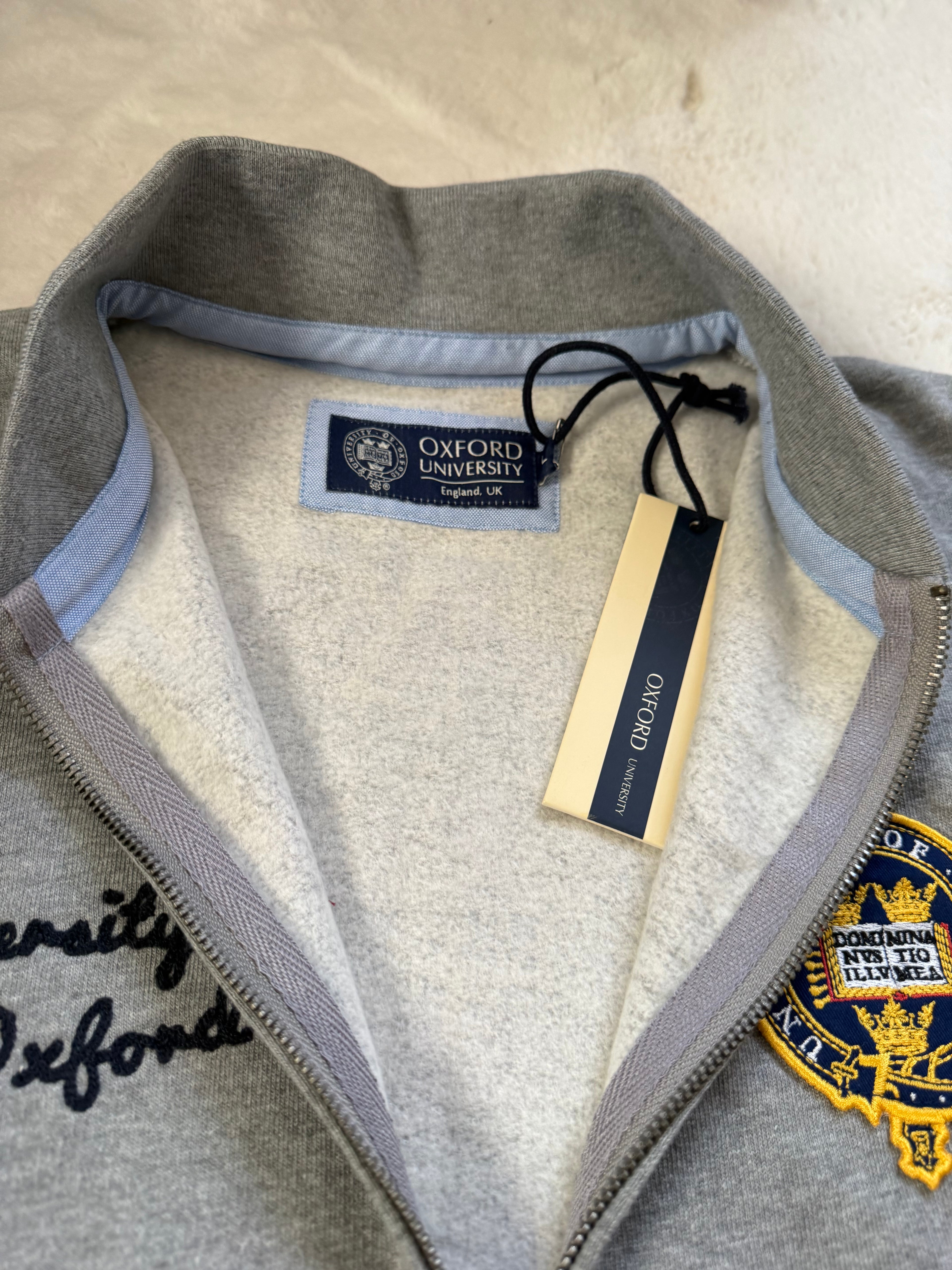 Herren Sweatshirtjacke Oxford University