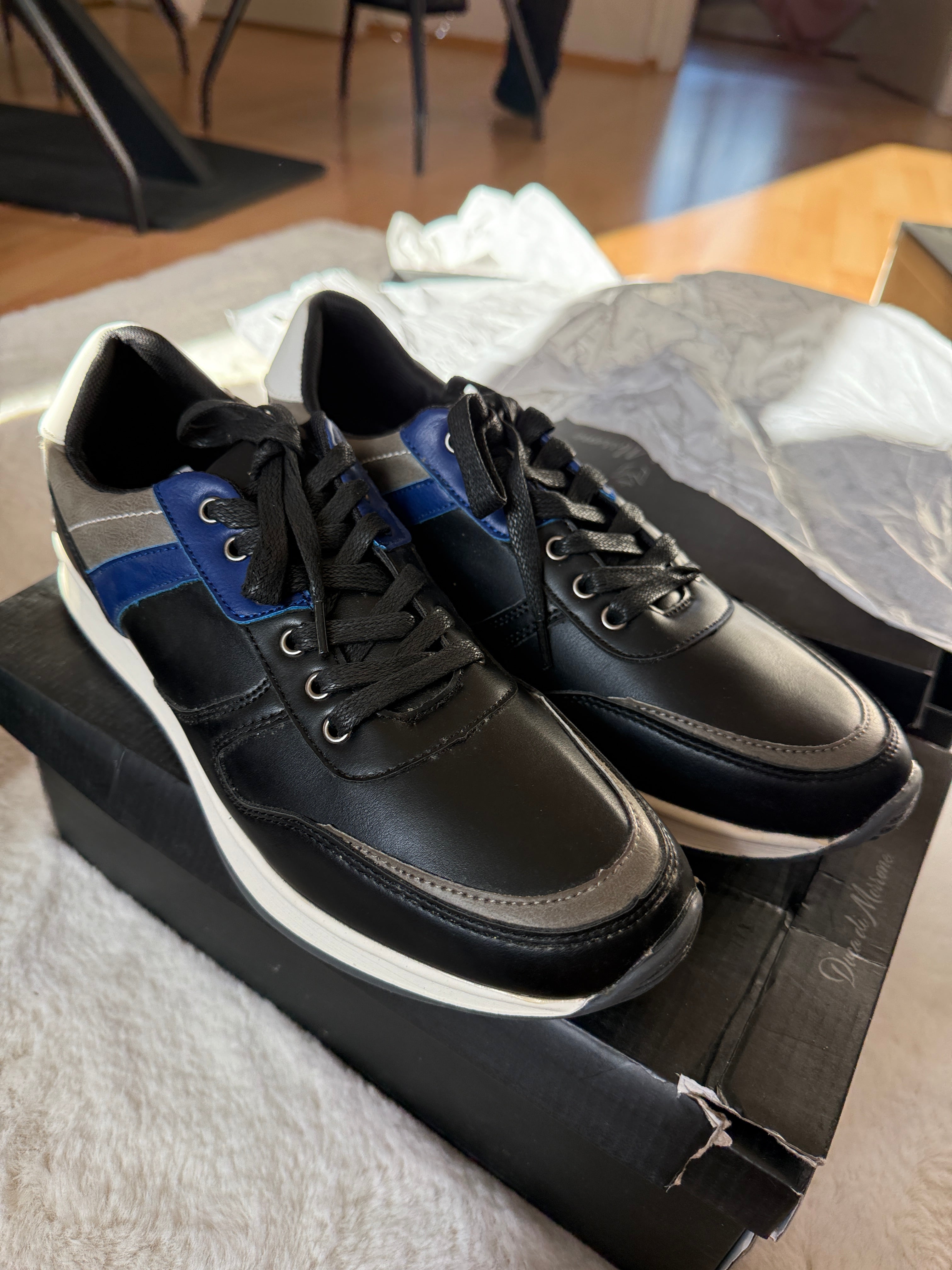 Duca di Morrone – Herren Sneaker „HARVIE“ (Black)