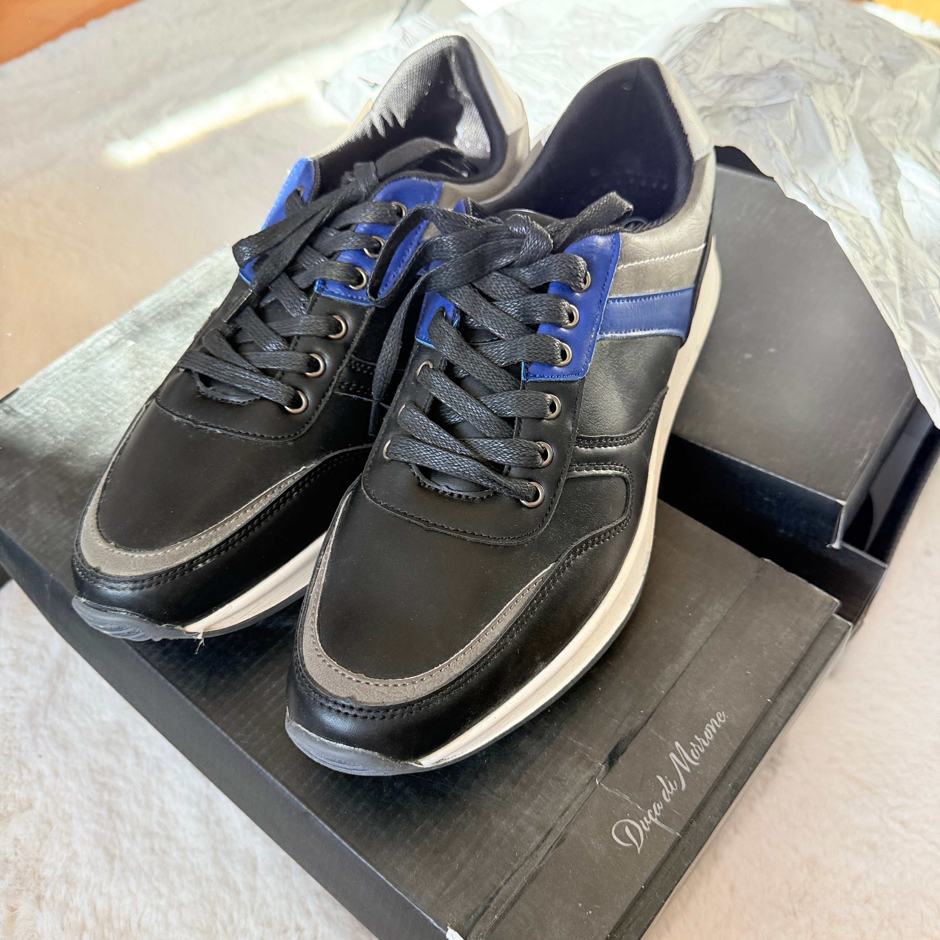 Duca di Morrone – Herren Sneaker „HARVIE“ (Black)