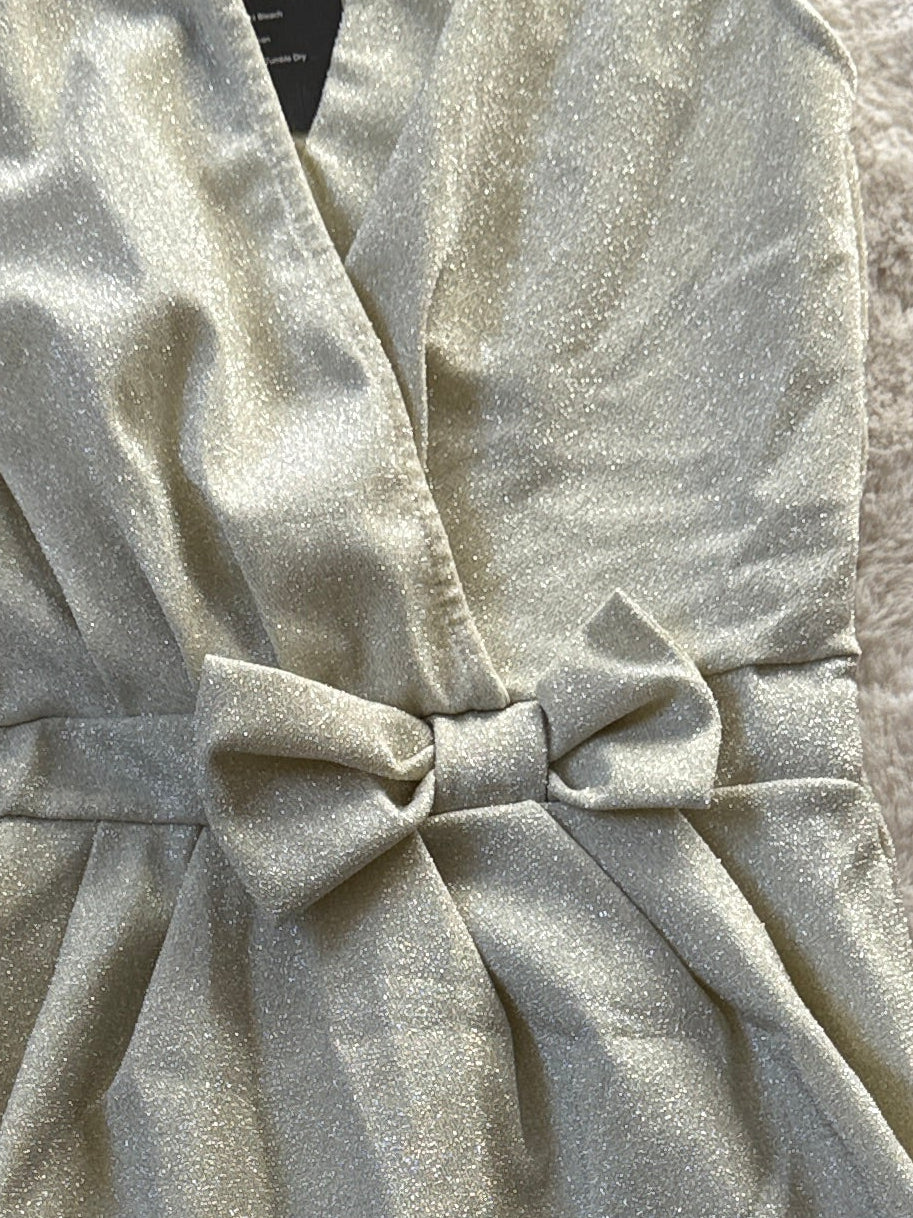 Elegantes Cocktailkleid – Champagner Gold