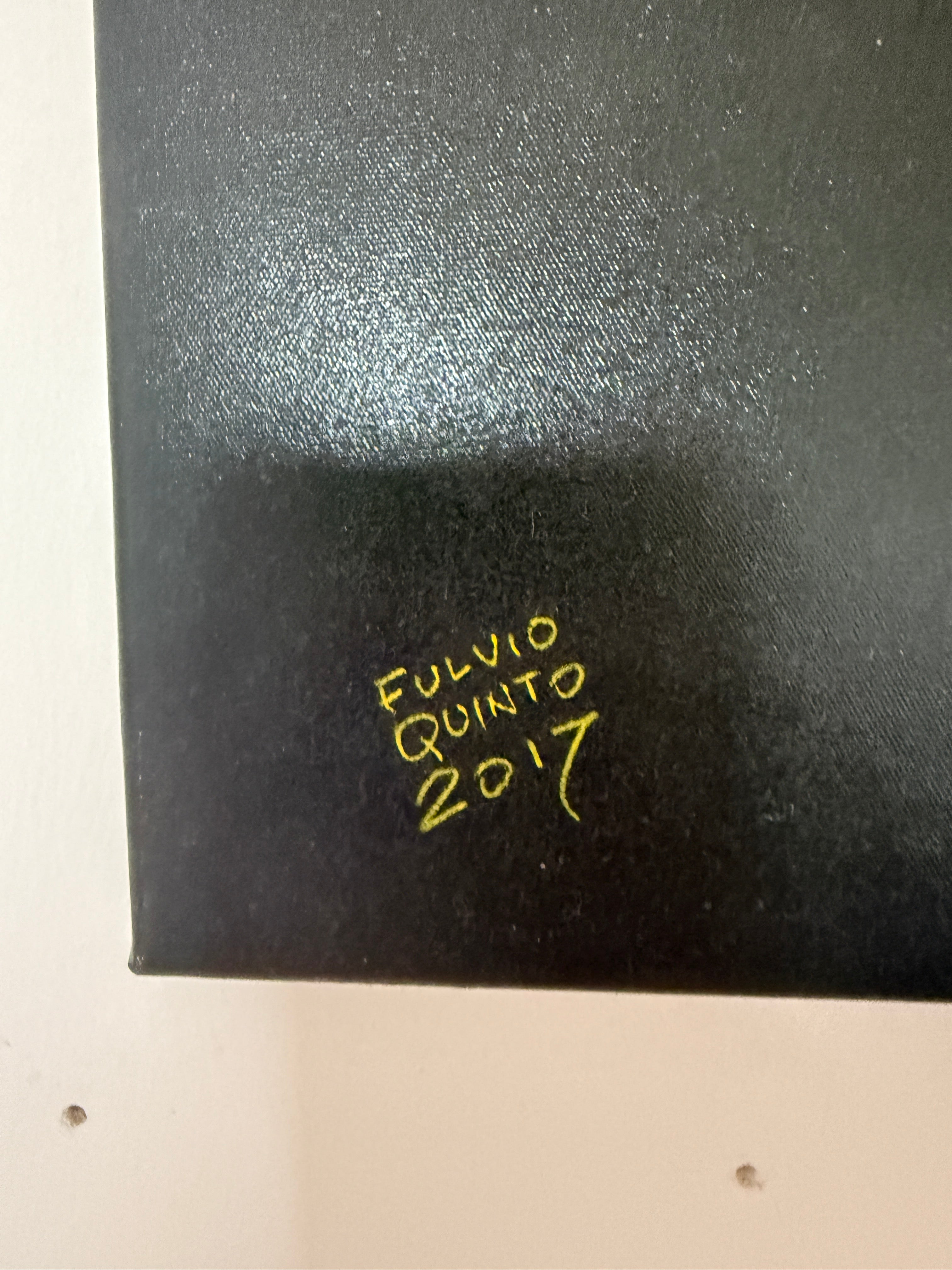 Fulvio Quinto „Una storia già vista“ – Original Öl & Acryl auf Leinwand 50×70 cm