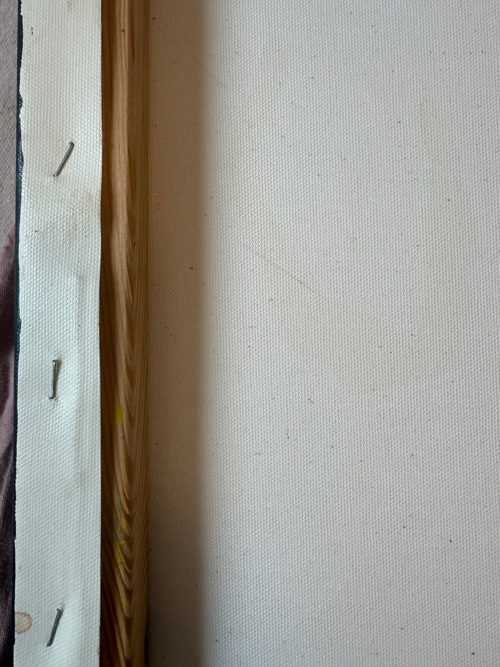 Modernes farbiges Gemälde Öl auf Leinwand Original abstraktes Porträt 50x60cm