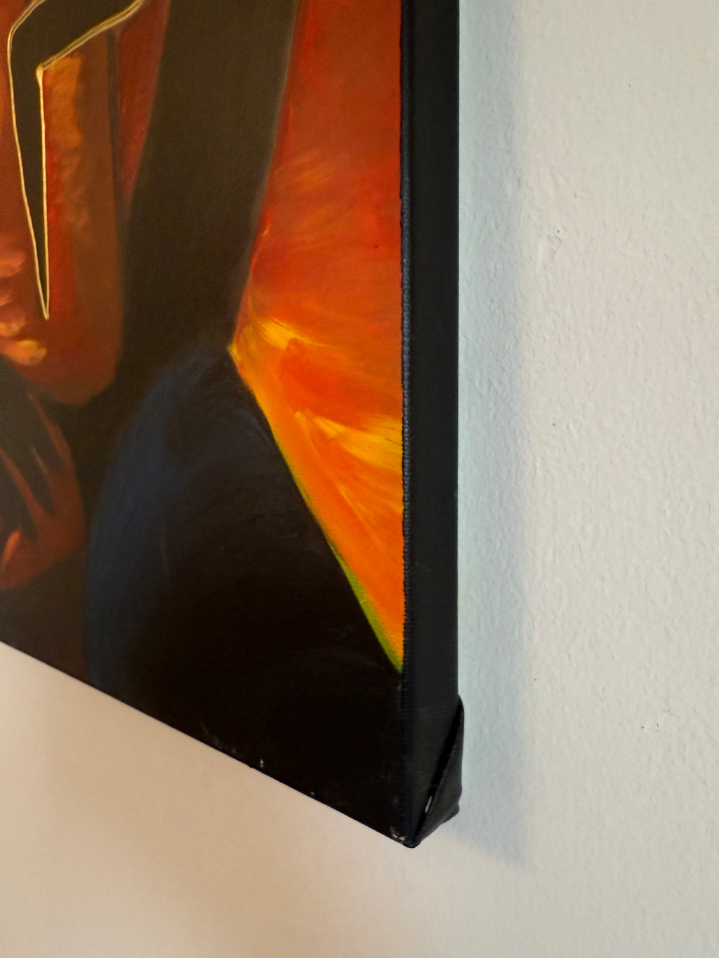 Modernes Acryl Gemälde auf Leinwand Original abstrakte Frauen 60x60cm