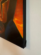 Modernes Acryl Gemälde auf Leinwand Original abstrakte Frauen 60x60cm