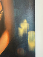 Italienisches Frauenporträt – Original Ölgemälde von Lidia McGrigor 80×60 cm