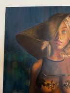 Italienisches Frauenporträt – Original Ölgemälde von Lidia McGrigor 80×60 cm