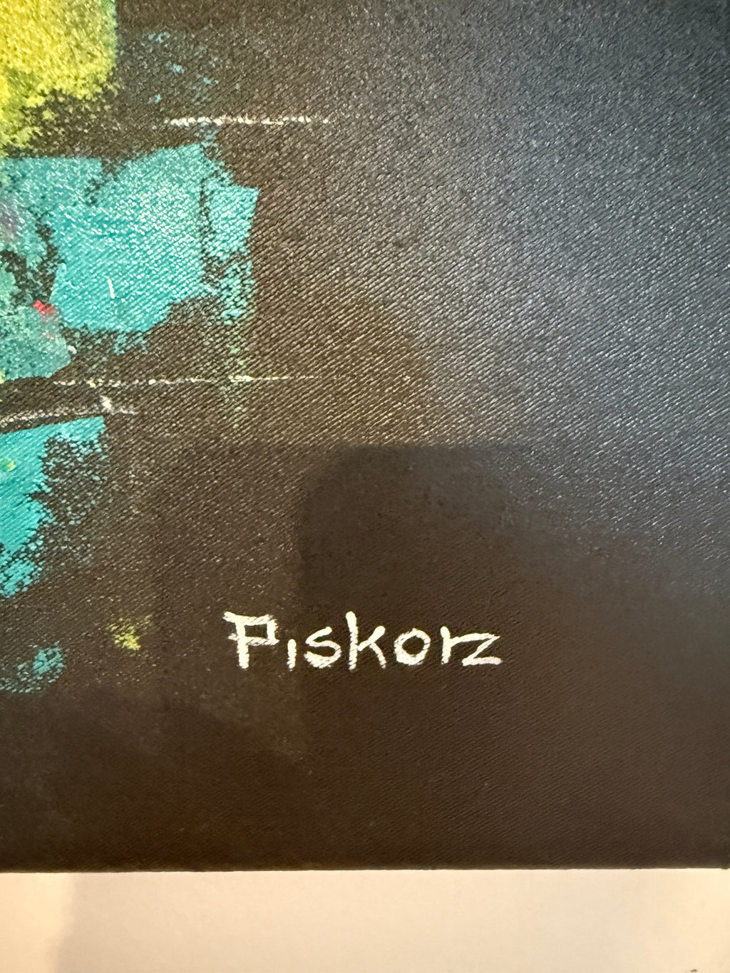 Original Gemälde „Look“ – Piotr Piskorz, Acryl auf Leinwand 70×50 cm,