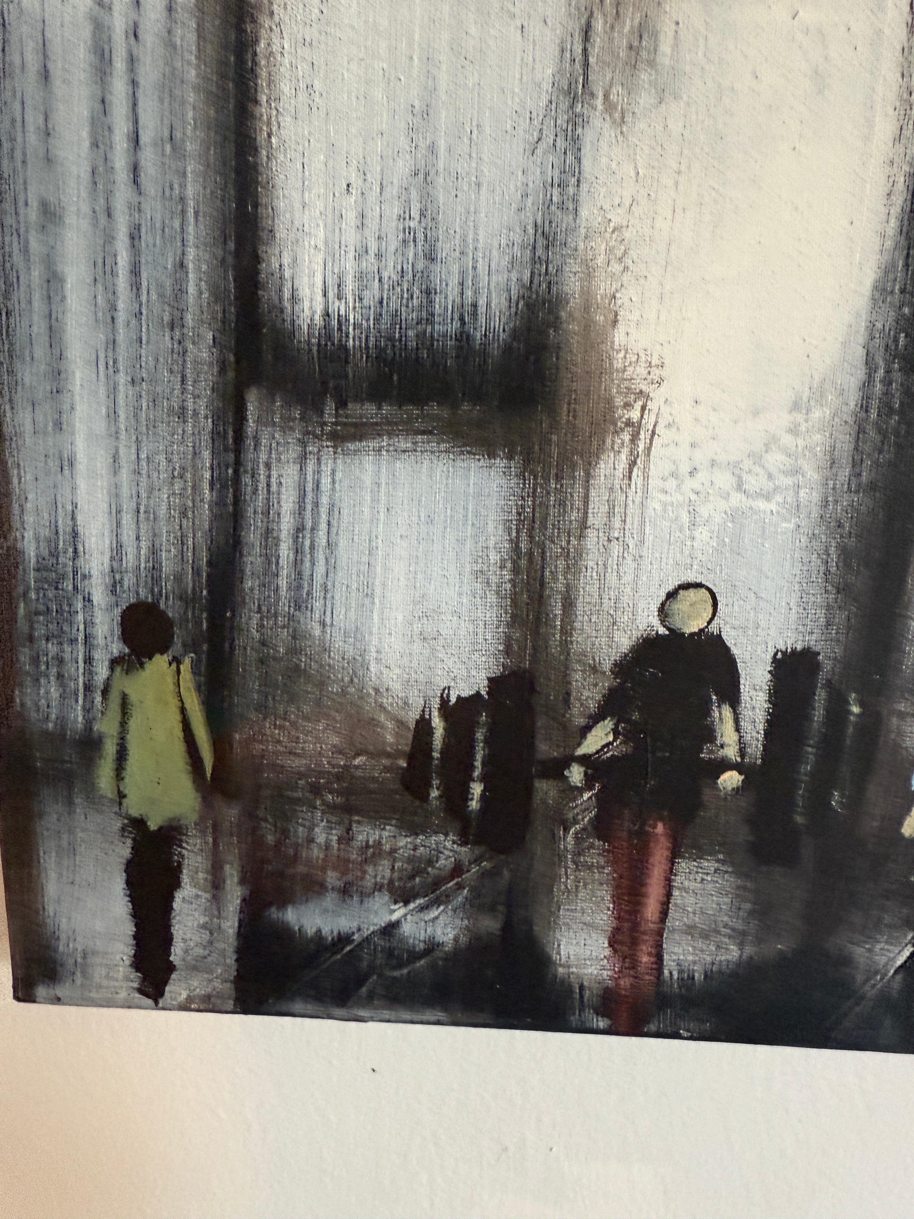 Original Ölgemälde – Filip Łoziński - Portrait of Society 5“ – 100×50cm