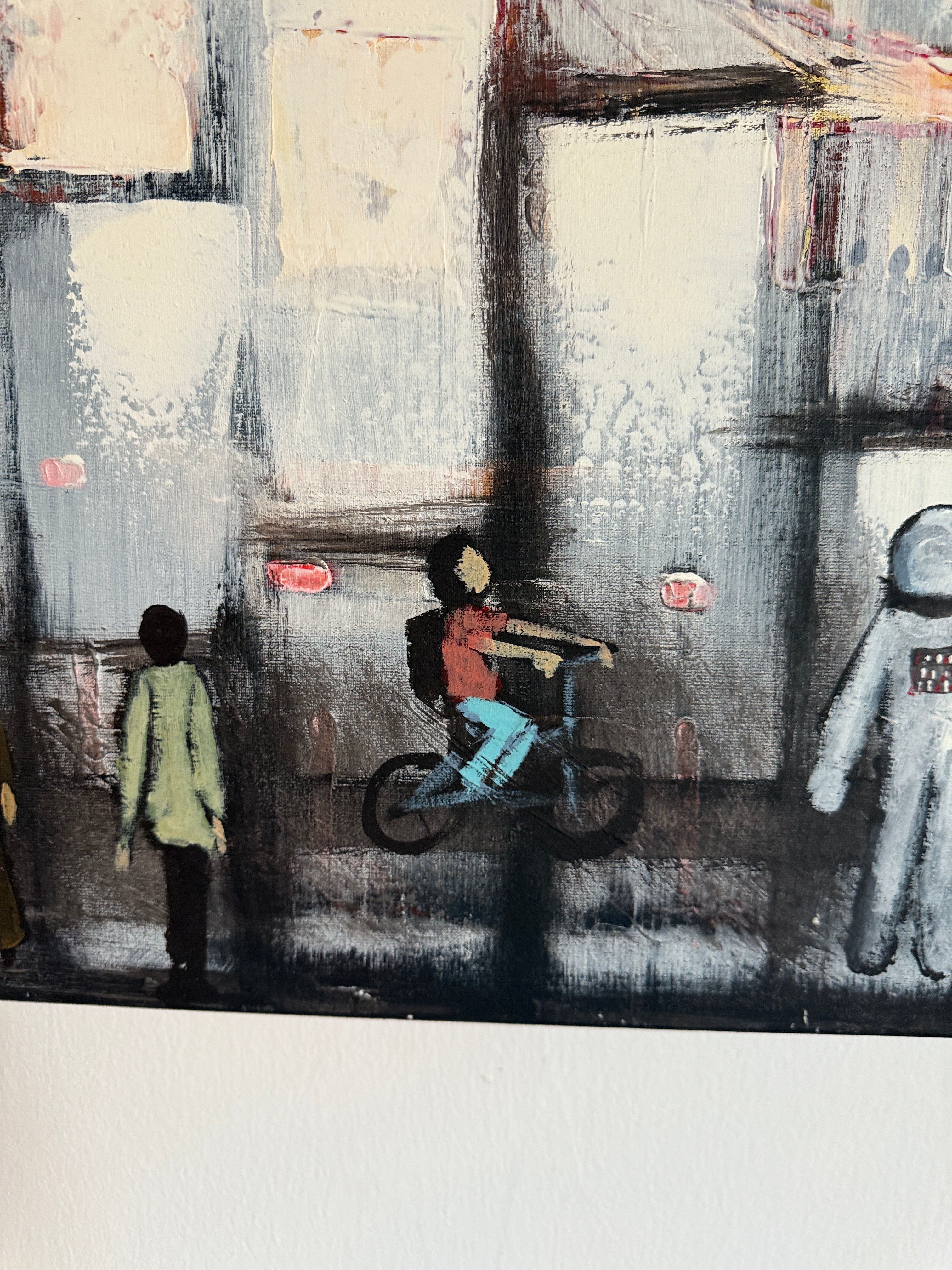 Original Ölgemälde – Filip Łoziński - Portrait of Society 5“ – 100×50cm