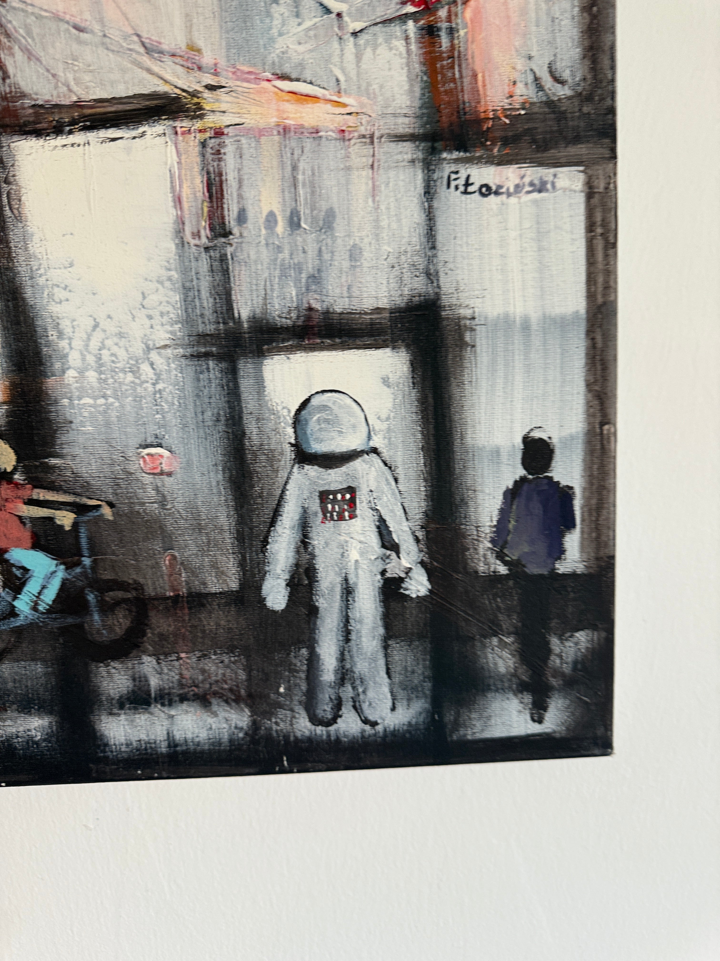 Original Ölgemälde – Filip Łoziński - Portrait of Society 5“ – 100×50cm