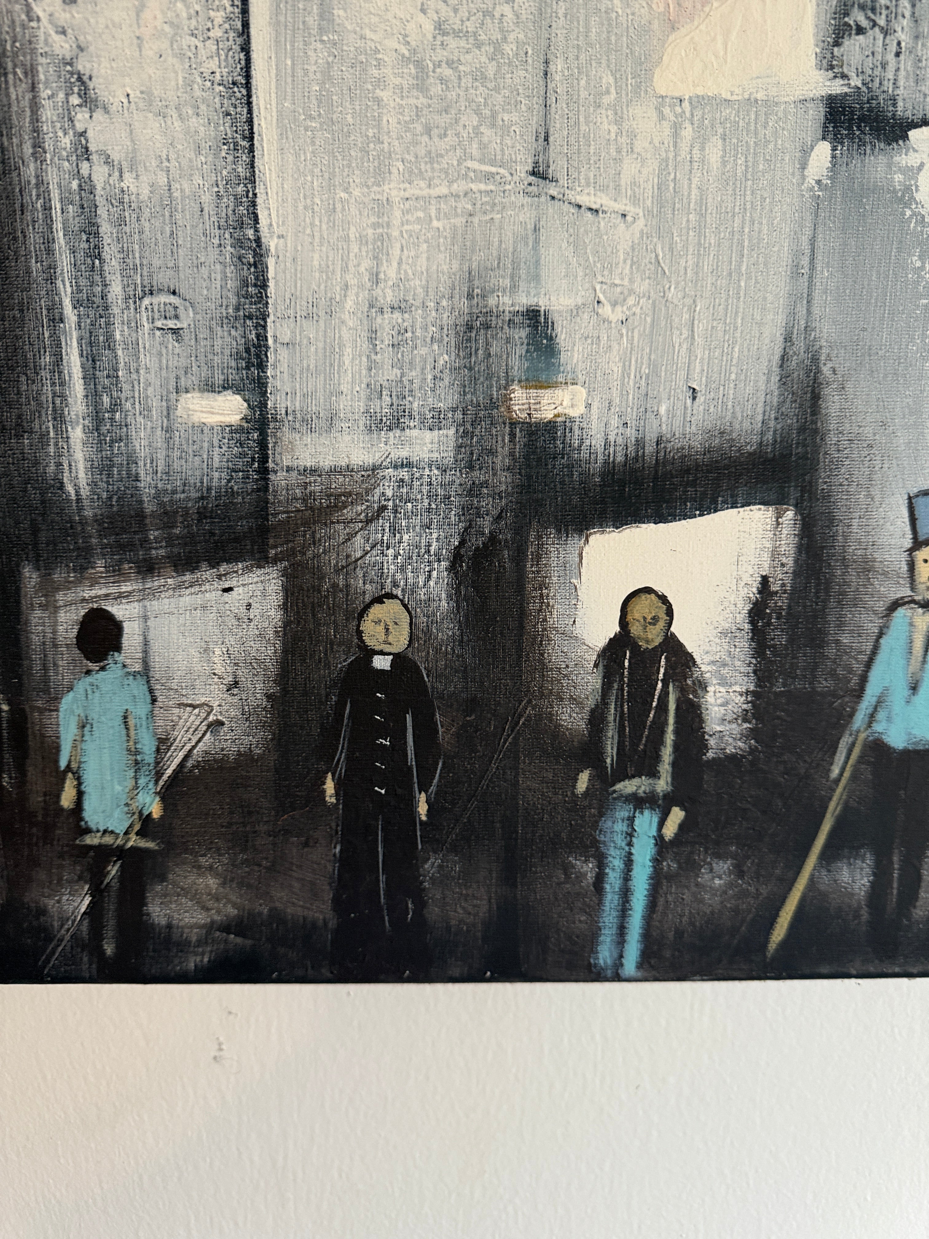 Original Ölgemälde – Filip Łoziński - Portrait of Society 5“ – 100×50cm