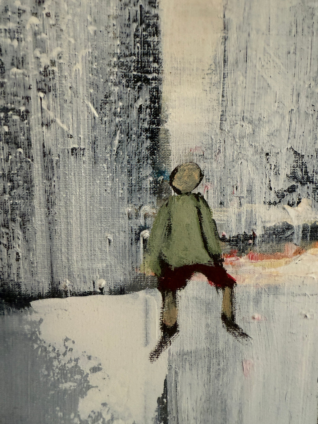 Original Ölgemälde – Filip Łoziński - Portrait of Society 5“ – 100×50cm