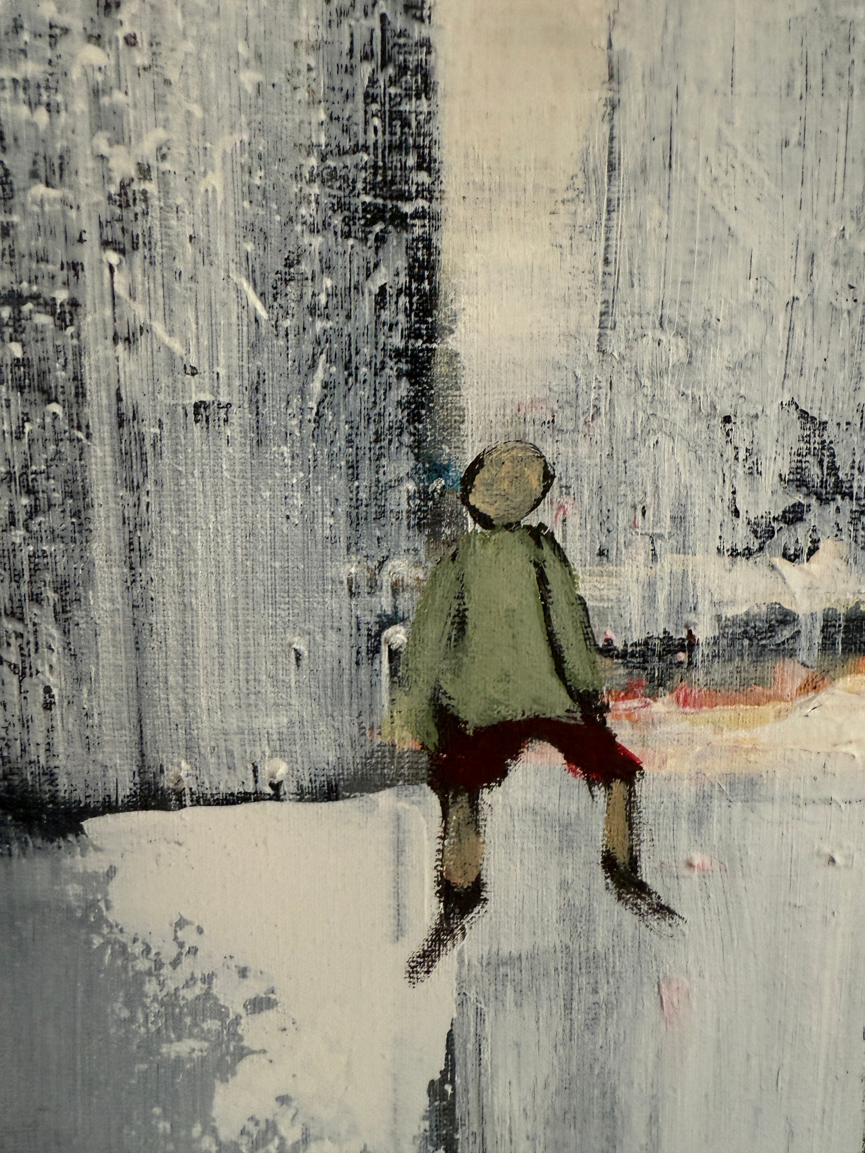 Original Ölgemälde – Filip Łoziński - Portrait of Society 5“ – 100×50cm