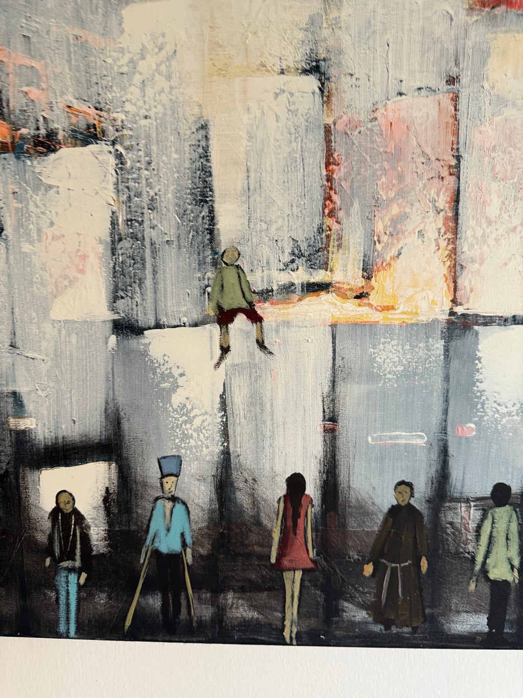 Original Ölgemälde – Filip Łoziński - Portrait of Society 5“ – 100×50cm