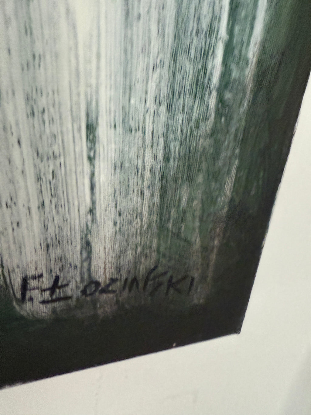 Original Ölgemälde Filip Łoziński – „Another Brick in the Wall- 100×70 cm